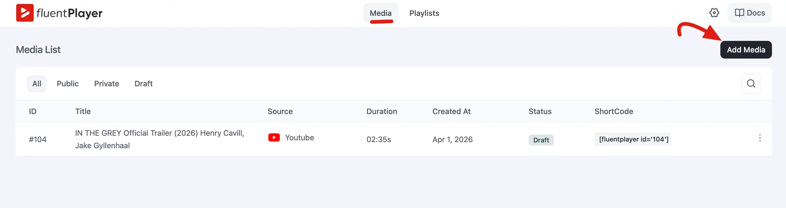 Add Media