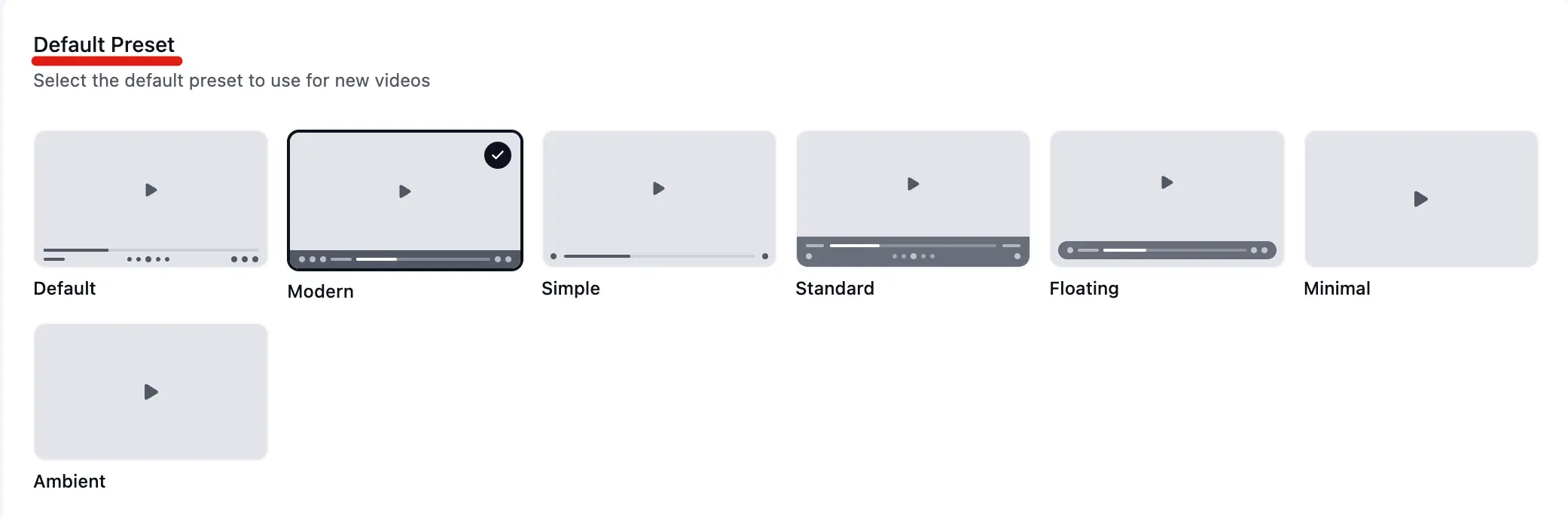 General Settings