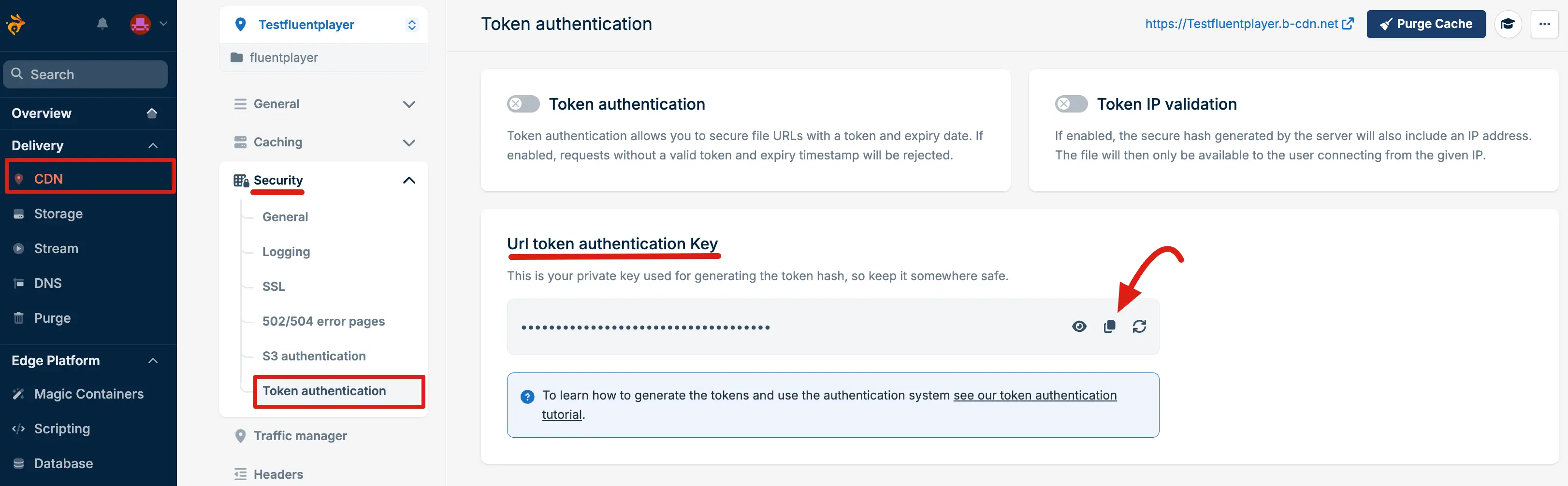 Authentication Key